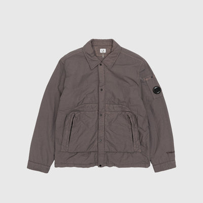 FLATT NYLON BUTTONED STAND JACKET